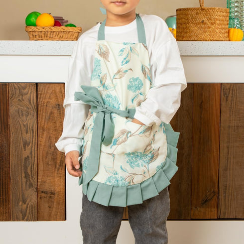 NEOVIVA Cooking Aprons with Pockets for Mama and Me, Parent and Child Matching Aprons, Gifts for Thanksgiving