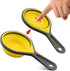 leepiya Measuring Cups and Spoons Set - 8 Piece Collapsible Measuring Tool, BPA Free Silicone, Colorful