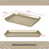 Glad Premium Nonstick Cookie Sheet, Heavy Duty Baking Pan with Raised Diamond Texture, Medium Size