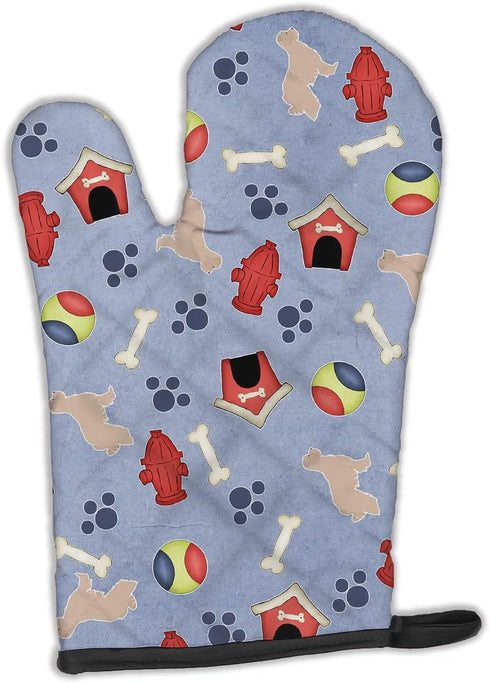 Caroline's Treasures Pyrenean Shepherd Dog House Collection Oven Mitt - Heat Resistant Thick Mitt for Kitchen