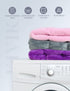Kivik Small Weighted Blanket for Travel, 7 lbs Weighted Lap Pad for The Elderly, Heavy Lap Blanket Grey, 24"x29"