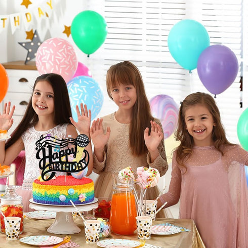 Music Birthday Cake DecorationHost Music Cake Decor Karaoke Musical Theme Cake DecorationMusician Party Birthday party