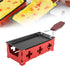 Portable Non-Stick Cheese Raclette Rotaster, Home Kitchen Grilling Tool for Raclette Grill and Baking Pan