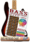 4 String Bass Instructional Chart - Fretboard Notes Poster, Nashville Numbering System, 11"x17"