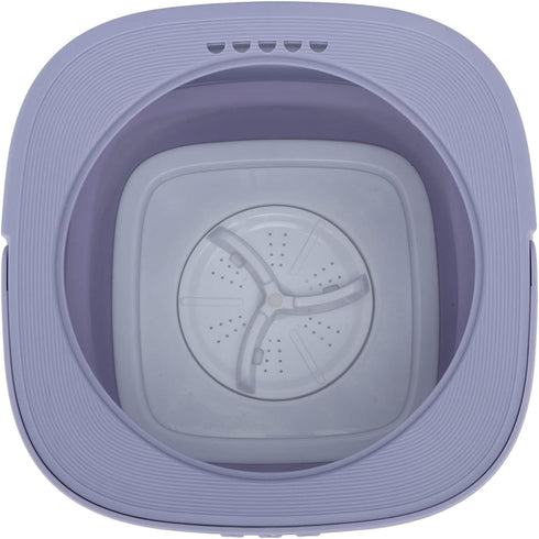 TOPINCN Foldable Washing Machine, Automatic Portable ABS Mini Washer, US Plug 100-240V for Travel