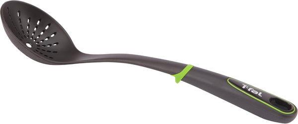 T-fal High-Temp Nylon Straining Spoon, Black Ingenio Model.