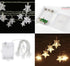 AKOAK 20 Light,3 Meter/9.8ft Warm White Twinkle Star String Lights,Battery Operated LED Star Shaped Fairy