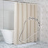 Shower Curtain Hooks Rings, 12PCS Chrome Stainless Steel Rust Resistant for Bathroom Decorations