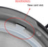 uxcell Silicone Gasket Sealing Ring for Electric Cookers, 8.7 Inch Inner Diameter, Fits 5/6 QT Models, Set of 2