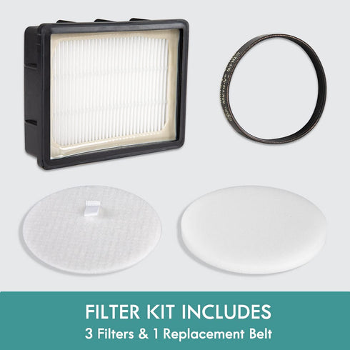 Kenmore K4010 Bagless Upright Vacuum HEPA Filter, Foam Filter, Felt Filter & Belt Replacement for DU2015, DU2012