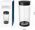 Universal Knife Block without Knives, Round Kitchen Knife Holder with Scissors Slot, Space Saver Storage