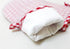 Silicone Oven Mitts Set of 2, Transparent Clear Silicone Shell with Cotton Quilted Lining, Heat Resistant Kitchen Gloves
