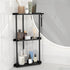 FLE 3 Tier Corner Bathroom Counter Organizer, Countertop Corner Shelf,Makeup Organizer and