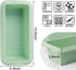 Silicone Bread Loaf Pans (2 Pack) - Nonstick Silicone Baking Mold for Homemade Bread, Brownies and Pound Cakes QLG0112-10.8x5.4x2.6 inch by QELEG