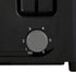 Continental Electric CE-TT029 4 Slice Toaster, Cool Touch, Black