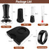 Coffee Espresso Tamper Set, 51mm Espresso Tamper, WDT Tool, Dosing Funnel, Silicone Gel Tamper Mat