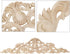 TOPINCN 50x12cm Wood Carving Applique, European DIY Decoration for Home Furniture