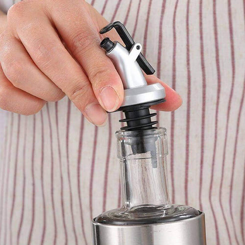 Woonsoon 20 Pcs Leak-proof Capwine Cap Olive Oil Dispenser Bottle Designed for Oil,Olive Oil Pour Spout Vinegar