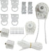 2 Set Roller Shade Accessory Set - Roller Blinds Connector Shades Clutch for 1.1" Tube Fitting Parts