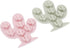 2Pcs Mini Cactus Ice Cube Tray Set, Small Cacti Silicone Molds for Making Candy and Baking