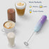 Powerful Handheld Milk Frother, Mini Whisk Drink Mixer for Coffee, With Stand, Cappuccino, Latte, Matcha, Hot Chocolate