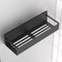 HuggieGems 6-Pack Magnetic Spice Rack - Black Refrigerator Organizer