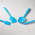4 Piece Silicone Spatula Set, Flexible Heat Resistant Non-scratch Rubber Spatulas with Stainless Steel Core