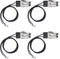WB2X8228 Element Range Receptacle Block Kit Compatible with G-E Electric Hot-Point Ranges, Replaces AP2013499, 4 Pack