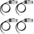 WB2X8228 Element Range Receptacle Block Kit Compatible with G-E Electric Hot-Point Ranges, Replaces AP2013499, 4 Pack