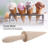 Ice Cream Cone Mold, Wooden Waffle Cone Roller, 9.1in Pizzelle Roller Cone Wooden Waffle Cone Roller Baking Pastry Roll Waffle Cone Baking Tool by Cyrank