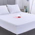 FGZ Full Size Mattress Protector Waterproof White Noiseless Cotton Terry Washable Mattress