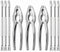 Seafood Crackers Tools, Crab Nut Lobster Crackers Opener, Kitchen Kits Pack of 9
