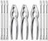Seafood Crackers Tools, Crab Nut Lobster Crackers Opener, Kitchen Kits Pack of 9