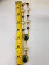 CLGIFT crystal Santo Niño de Atocha car auto rosary, Perfect for First Communions, Baptism, Shower/Religious gift.