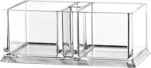 Transparent Tea Box, Clear Organizer for Tea Bags, Coffee, Sugar, Storage Bin for Kitchen Pantry Cabinets and