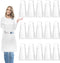 IMERAGO 15 Pcs Adult Aprons Bulk with Pockets Adjustable Bib Chef Apron for
