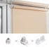 Upgrade 28mm Roller Blind Brackets, Heavy Duty Fittings Spare Kit with Blind Chain, White