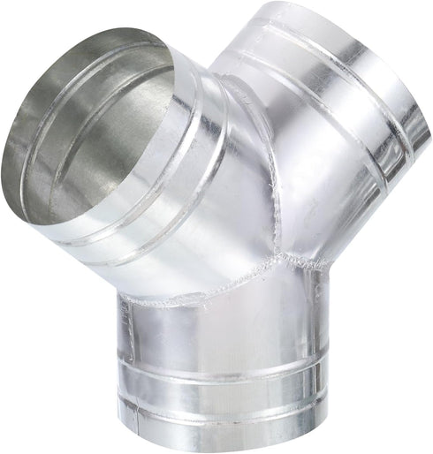 PATIKIL 6 Inch 3 Way Duct Splitter, Y Connector Air Vent Duct Hose Adapter for Dryer Exhaust Fan Vent Systems HVAC