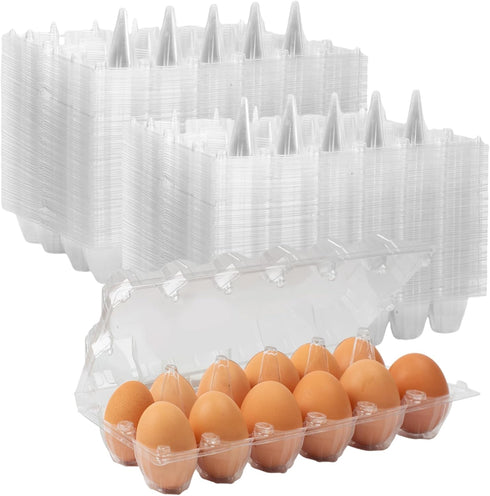 120 Pack 12 Count Dozen Commercial 2x6 Egg Cartons Cheap Bulk Egg Containers for Chicken Eggs, One Empty Egg Cartons