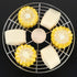 Cabilock 6.3x2.8 Inch Round Steam Rack, Stainless Steel Cooking, Grilling, Canning, Cooling Rack for Baking