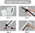 GDHOMM 30"-36" Door Draft Stopper, Weather Stripping Door Seal Adjustable Bottom Gap Filler, Blocks Noise, Cold Air