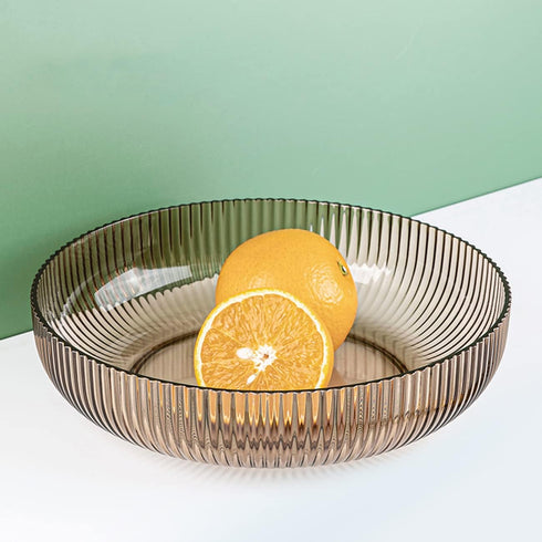 Stylish Fruit Bowl, Food Grade Plastic, Super Durable Fruit Basket
