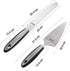 Cake Cutting Set for Wedding - Knife and Server Set, Stainless Steel Cake Cutter and Pie Spatula