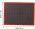 Silicone Pastry Mat - 30x40cm Non-Slip Micro-Perforated Oven Mat Silicone Biscuit Baking pad Pizza Cake Baking Pan Mat Oven Bakeware Tools by Maedack