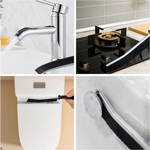 SzGnays 13pcs 2 1 Household Cleaning Tools in Groove Cleaning Brush Window Track Cleaning Tools Hard Bristle Crevice