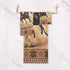 PATINISA Set 3,Azetc Set 1 Towel,1 Towel,1 Boho Bath Towels of Ethnic Style Western Horse,Decoractive Bathroom Towels
