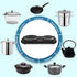 Elite Gourmet EDB-302BF# Electric Hot Plate, Countertop Double Cast Iron Burner, 1500 Watts, Black