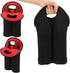 750ml 2 Bottles Hand-Held Neoprene Wine Bottle Tote - Insulated Bag for Travel with Secure Carry Handle