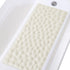 OTHWAY Non-Slip Soft Rubber Bathtub Mat with Strong Suction Cups, Beige