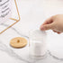 Cotton Round Holder Set for Cotton Swabs, Cotton Ball Holder, Bathroom Organizers and Storage